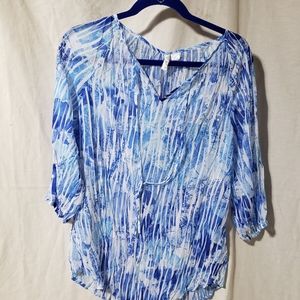 Vintage Womens Ethyl blouse size m